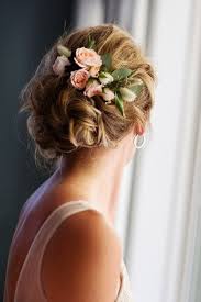 Flowers are an integral part of any wedding, so why not add them to your hairstyle? 38 Gorgeous Wedding Hairstyles With Fresh Flowers Weddingomania