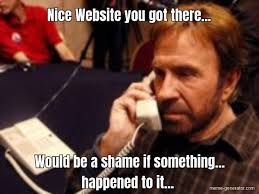 Nice Website You Got There Would Be A Shame If Something Meme Generator Fastest way to caption a meme. there would be a shame if something