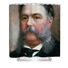 Chester Arthur Greeting Card by Photo Researchers