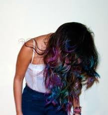 Black And Rainbow Hair Color 20 Ombre Hair Color Ideas For Blond Red Brown Black Hair Askhairstyles Hair Styles Long Hair Styles Hair Beauty