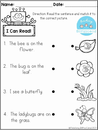 Free Worksheet For Kindergarten Reading In 2020 Reading Worksheets Reading Comprehension Worksheets Preschool Reading