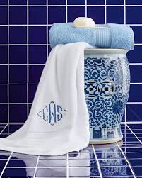 Check out our monogrammed towels selection for the very best in unique or custom, handmade pieces from our bath towels shops. Greenwich Towels Blue And White Blue And White China Blue White Decor