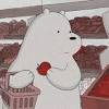 Customized cute moon cake people ice skin the best gifs for ice bear. 1