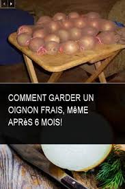 Comment Garder Un Oignon Frais Meme Apres 6 Mois Oignon Comment Garde Breakfast Food Cheese