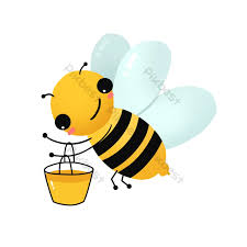 Terbest seller mainan anak pintar mainan kerincingan genggam dengan bahan karet halus dan gambar kartun lebah untuk edukasi anak. Kartun Lebah Memetik Madu Elemen Grafis Templat Psd Unduhan Gratis Pikbest