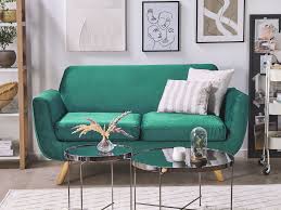 Sofa mit abnehmbaren bezug aktuelle bestseller test vergleich november 2017. 2 Sitzer Sofa Samtstoff Abnehmbarer Bezug Grun Bernes Beliani De