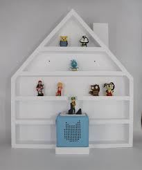 Haus Vollfarbig Weiss Bestuckt Toniebox Regal Kinderzimmer Haus Deko