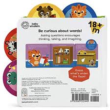 Baby Einstein Favorite First Words Lift A Tab Board Book Pricepulse