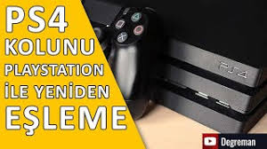 baska cihazda kullandiginiz ps4 kolunu yeniden ps4 ile esleme youtube