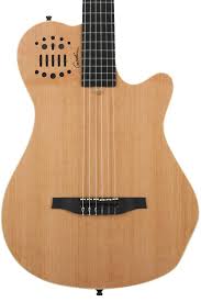 A seductive nylon heeljob in high heel shoes with an explosive finale. Godin Acs Grand Concert Nylon Natural Sweetwater