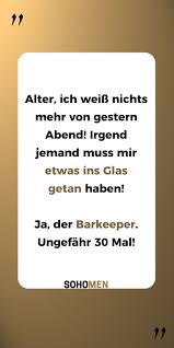 Lustige Sprüche Lustig Witzig Funny Hangover Barkeeper Drinks