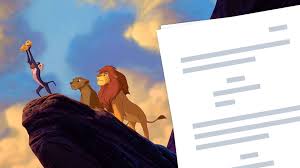 The lion king stands tall within disney's pantheon of classic family films. The Lion King Script Pdf Download Plot Quotes And Analysis