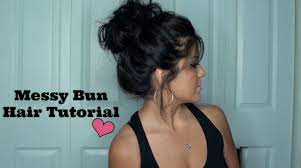 Hair bun is easy simple & time saving hairstyle for long and medium. The Perfect Messy Bun Hair Tutorial Youtube
