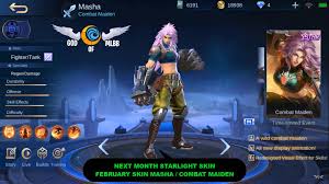 Lord of the rings, the: Latest Ml Starlight Skins Hero Masha Mobile Legends Game News