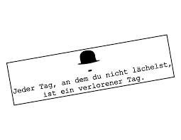 Wandtattoo Jeden Tag Lachen Mit Spruch Von Charlie Chaplin