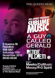 A Guy Called Gerald Unofficial Web Page: Live/DJ Dates