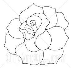 Quick How To For The Black And White Rose Pillow Flower Drawing Roses Drawing Rose Outline