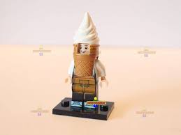 Fastfood Mascot Minifigure Set French Fry Ice Cream Pizza Guy Etsy Lego Birthday Party Lego Party Ice Cream