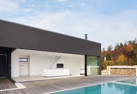Neubau Eines Wochenendhauses Haus Design Haus Minimalistisches Hausdesign