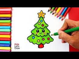 Dibujo arbol de navidad animado. Como Dibujar Un Arbol De Navidad Kawaii Youtube Dibujos De Navidad Dibujo De Navidad Imagenes De Navidad Kawaii