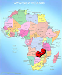Click on the region or city name on zimbabwe map to view accommodation. Jungle Maps Map Of Africa Highlighting Zimbabwe