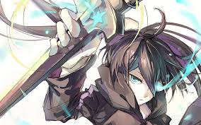 You can also upload and share your favorite anime background hd. Hd Wallpaper Black Rock Shooter Stars Blue Eyes Weapons Twintails Simple Background Anime Girls Glowing Eyes Swor Anime Hot Anime Hd Art Wallpaper Flare