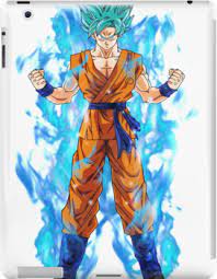Goku Blue Hair Super Saiyan Ipad Retina 3 2 Snap Case By Animelovah Dragon Ball Super Dragon Ball Gt Goku