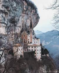 The original pathway is a long set of steps leading from the nearby town of brentino. Santuario Madonna Della Corona How To Get There Best Photography Spots Trust Me Travel