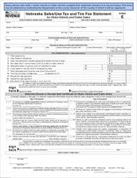 Form 6 Fillable Nebraska Sales Use Tax And Tire Fee