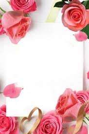 Partecipazioni con stile (partecipazioni nozze treviglio). Tanabata Rose Rose Petal Background Rose Dipinte Cornice Di Fiori Sfondi Floreali