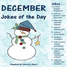 December Jokes Of The Day For Middle School Free Joke Of The Day Teaching Figurative Language Middle School