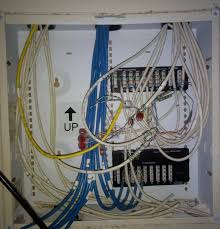 The rj in rj45 stands for registered jack and is the electrical connection standard that defines how wires are arranged at the end of an ethernet cable. Where Should I Connect My Modem In This Ethernet Junction Box Home Improvement Stack Exchange