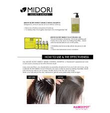 In addition, if you are fond of swimming but bothered about the chlorine in swimming pool water. Midori Secret Energy Sebum Control Shampoo Oily Scalp Solution Natural Anti Hair Loss Volume 1000ml Shopee Malaysia