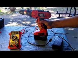 Black And Decker Firestorm Drill Replacement Of Nicd Battery With External Power Supply I Paid 3 For This Black Decker Firestorm Drill On The Local Garage Sale The O Drill Bring It On I Pay