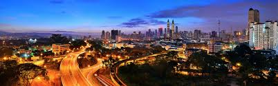 Maybe you would like to learn more about one of these? Wallpaper Kuala Lumpur Malaysia Night City View Illumination 3840x1200 Multi Monitor Panorama Picture Image