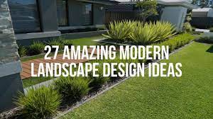 This can be done with color, using the same flooring in both spaces (creating what is called floor flow) and integration of other techniques. 27 Amazing Modern Landscape Design Ideas Youtube