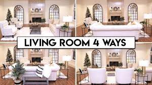 Wayfair provides a variety of different classes and styles that allow you to create a living room that fits your tastes. 4 Living Room Layout Ideas Easy Transformation Youtube