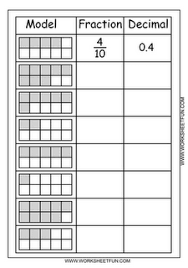Worksheetfun Free Printable Worksheets Math Fractions Decimals Worksheets Homeschool Math