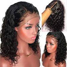 Product compare (0) sort by: Amazon Com Full Lace Human Hair Short Wigs Curly For Women Brazilian Virgin Hair Short Bob Curly Human Hair Lace Front Wigs With Baby Hair 10 Inch Lace Front Wig Jet Black