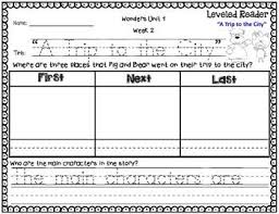 Draw two animals that are different. First Grade Leveled Reader Response Bundle Wonders Units 1 6 Distance Learning Mcgraw Hill Wonders Reading Wonders Wonders Reading Series