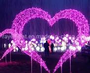 Garden Decoration Christmas Theme Park Customized LED Motif ...