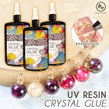 Uv Resin Crystal Glue Airyindigo In 2020 Resin Jewelry Tutorial Uv Resin Diy Crystals