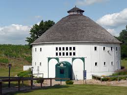 What are termed round barns include historic barns having true circular designs and also octagonal or other polygonal designs that approximate a circle. Round Barn Winery Buys Tabor Hill Mlive Com