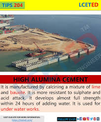 High alumina cement is not a recent development. Tips 204 High Alumina Cement Civil Engineering Chemical Engineering Civil Engineering Projects