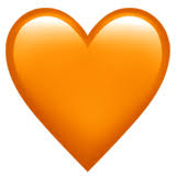 Orange Heart Emoji Meaning Copy Paste Meaning no worries, bro. but actually, you have a lot of worries.