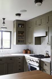 Benjamin Moore Tate Olive Green Kitchen Cabinets Kitchen Design Kitchen Remodel