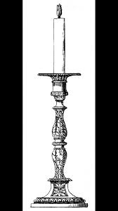 Black And White Candlesticks Clipart Candlestick Clip Art Vintage Candle Drawing Candle In The Dark