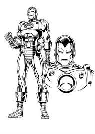 Kids N Fun De 60 Ausmalbilder Von Iron Man