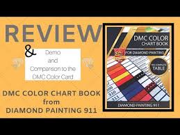 review of the dmc color chart book by diamond painting 911