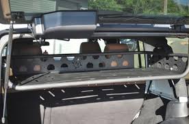 At Overland Equipment Jeep Jk Interior Cargo Rack Jeep Jk Cargo Rack Jeep